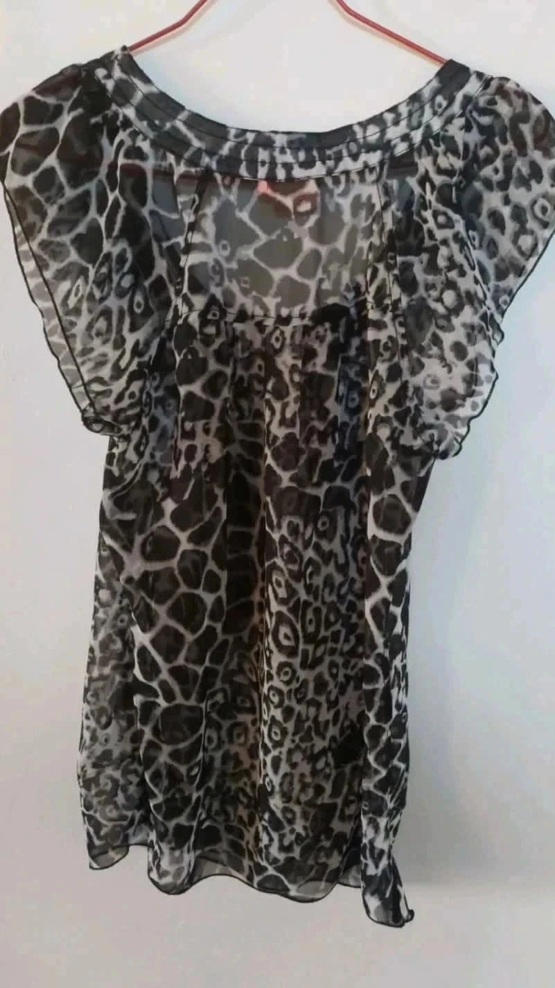 Blusa fluida transparente only 34 – photo 7
